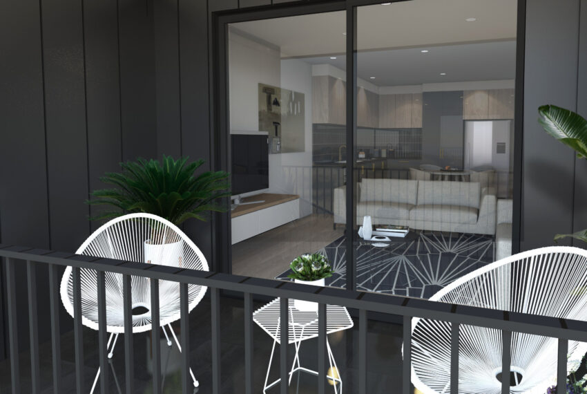 APT 2 - balcony
